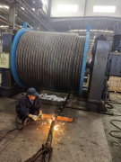 創(chuàng)紀(jì)錄！8K*36SW+IWR-80的壓實(shí)股鋼絲繩合繩成功！
